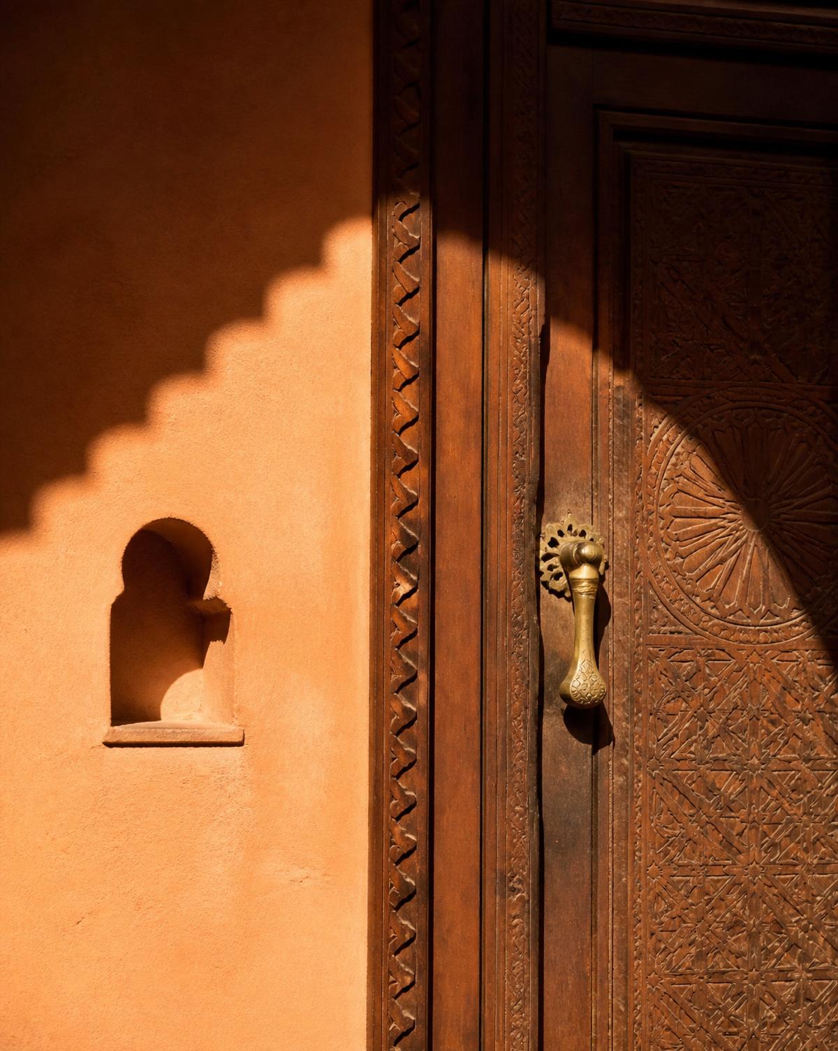 Architecture traditionnelle marocaine à Marrakech